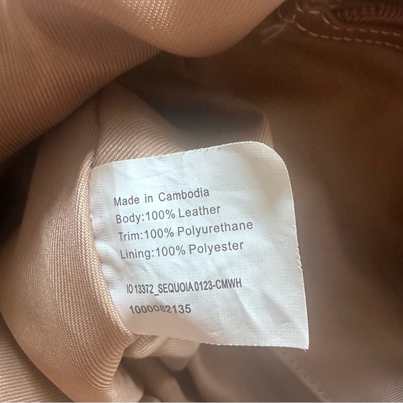 The Sak Sequoia Hobo in Stone Color Antique Brass Hardware - Picture 8 of 11